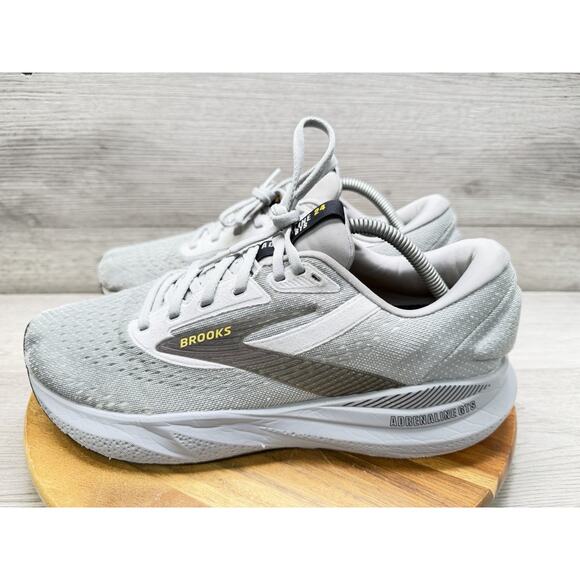 Brooks Adrenaline GTS 24 Alloy White Gold Fusion Men’s 10 2E main image 8